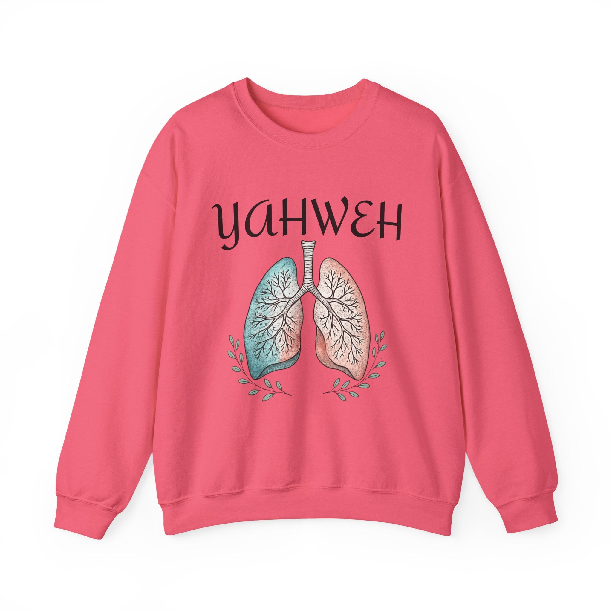 YAHWEH Faith-Inspired Crewneck Sweatshirt Various Colors