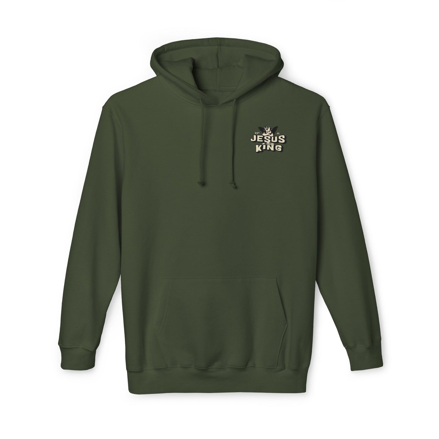 JESUS IS KING Unisex Hooded Sweatshirt