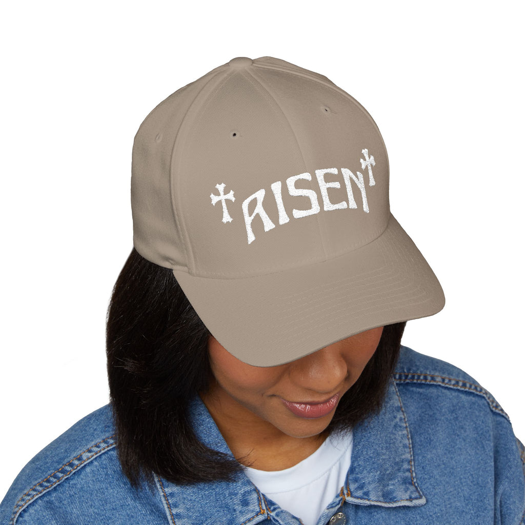 RISEN Embroidered Inspirational Cap