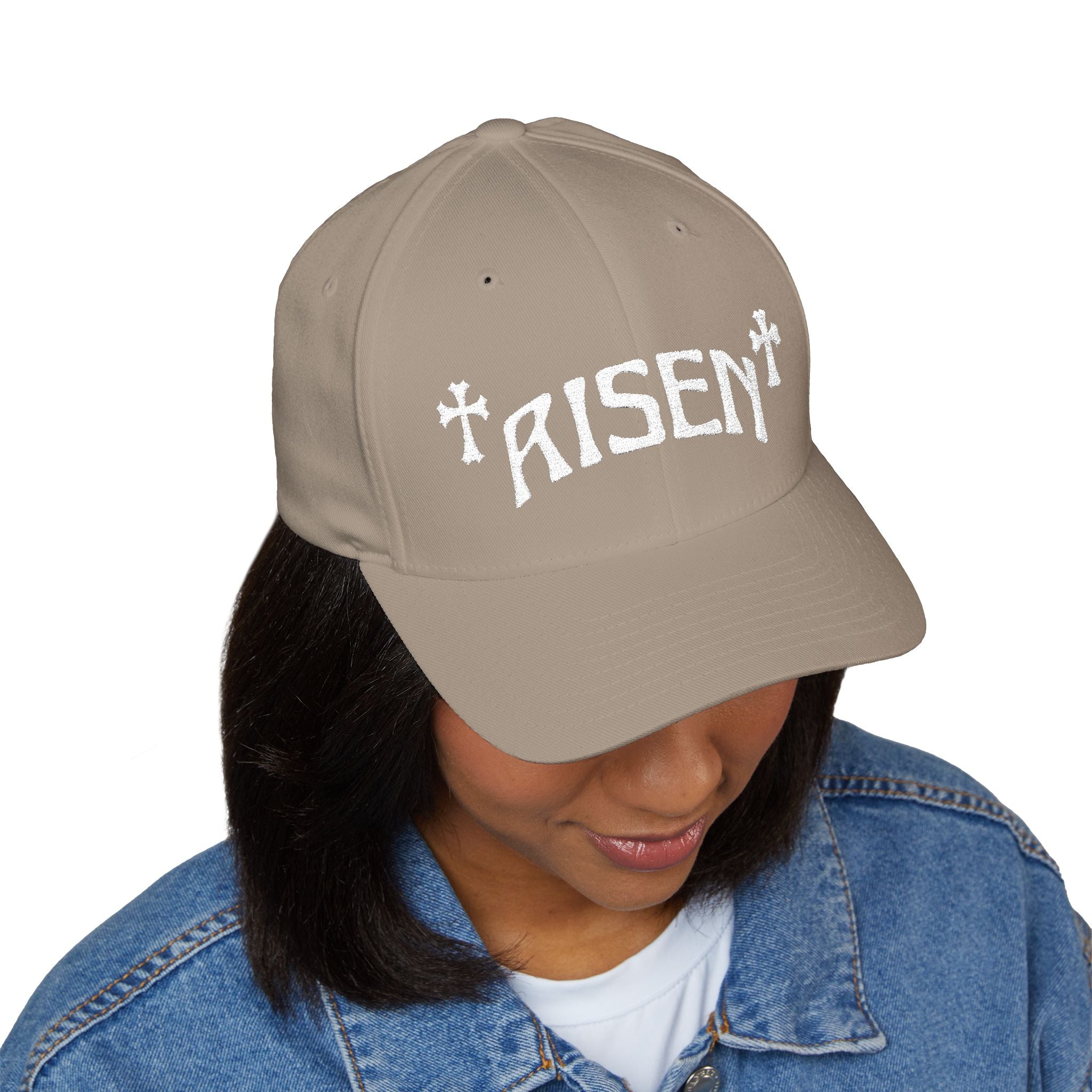 RISEN Embroidered Inspirational Cap