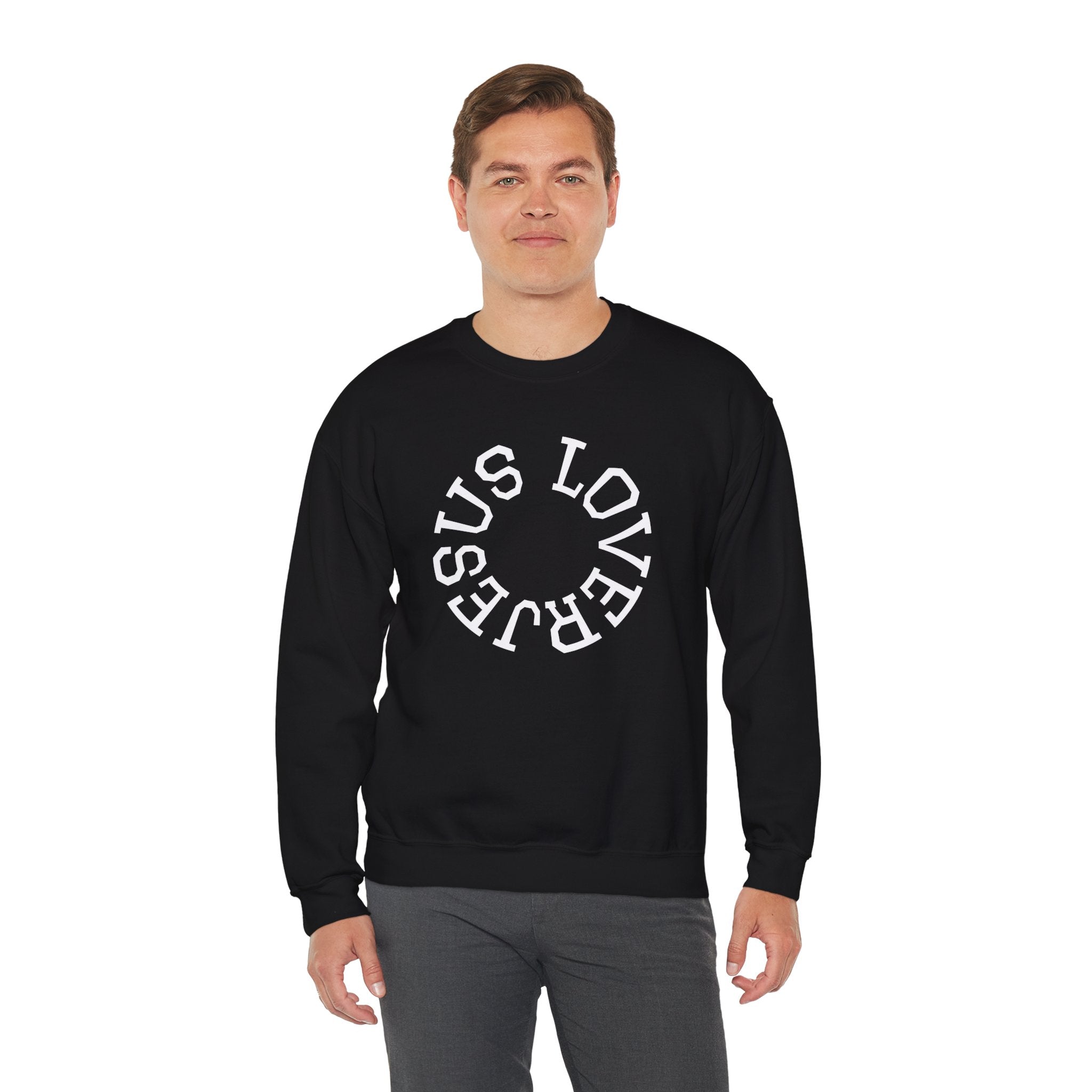 Jesus Lover Stylish Faith-Inspired Crewneck Sweatshirt
