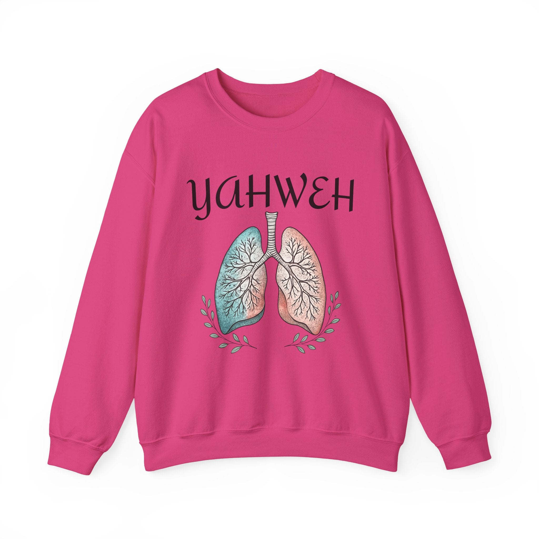 YAHWEH Faith-Inspired Crewneck Sweatshirt Various Colors