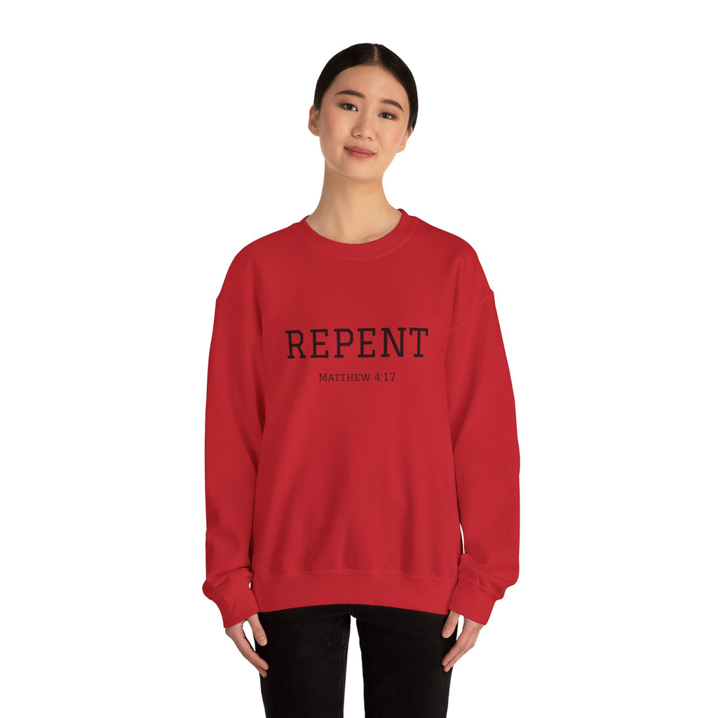 Repent Inspired Crewneck Sweatshirt