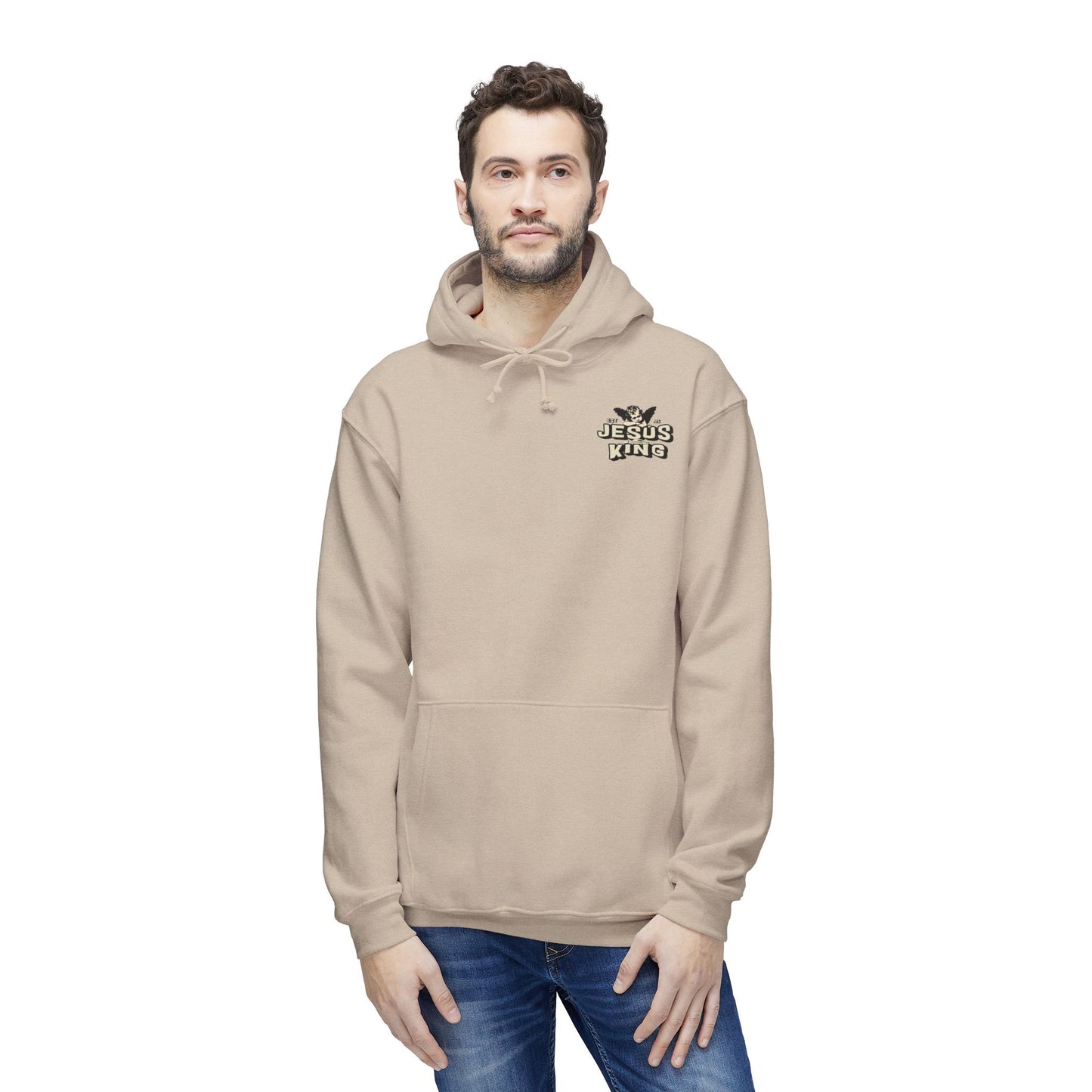 JESUS IS KING Unisex Hooded Sweatshirt