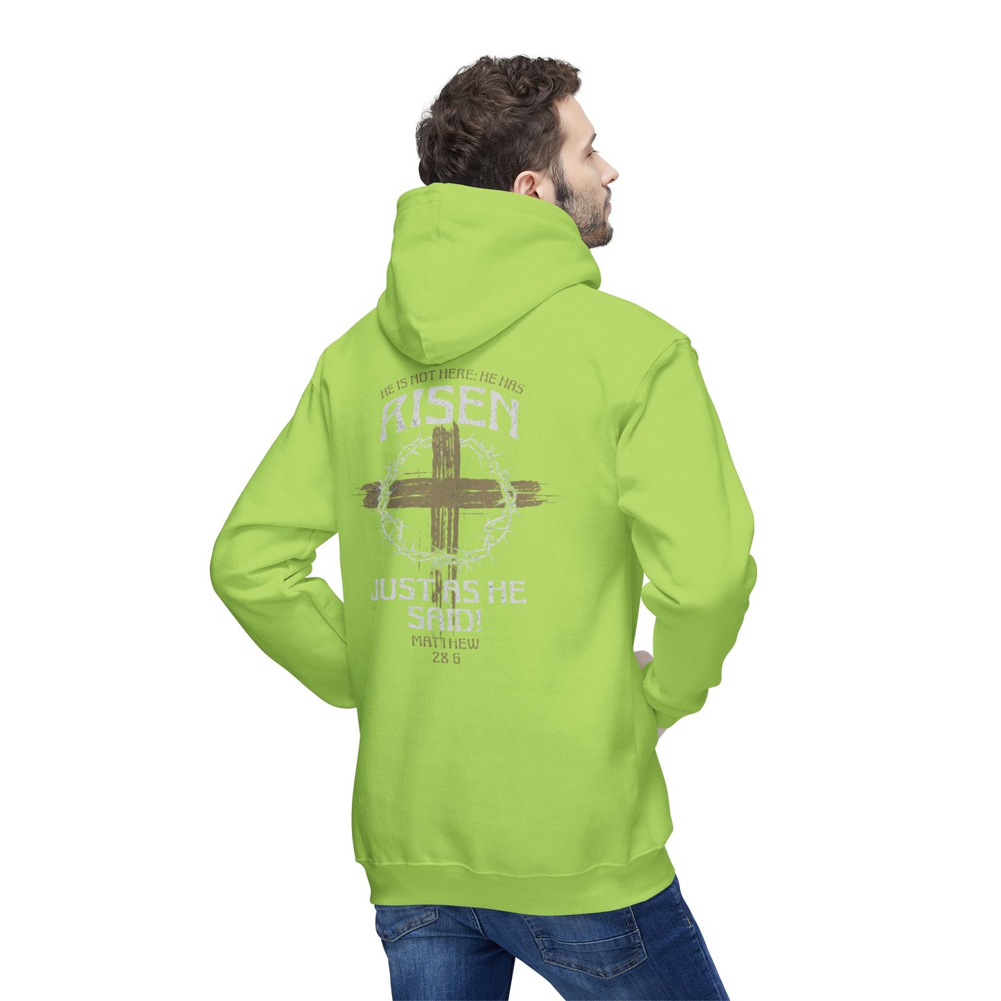 RISEN Unisex Hooded Sweatshirt