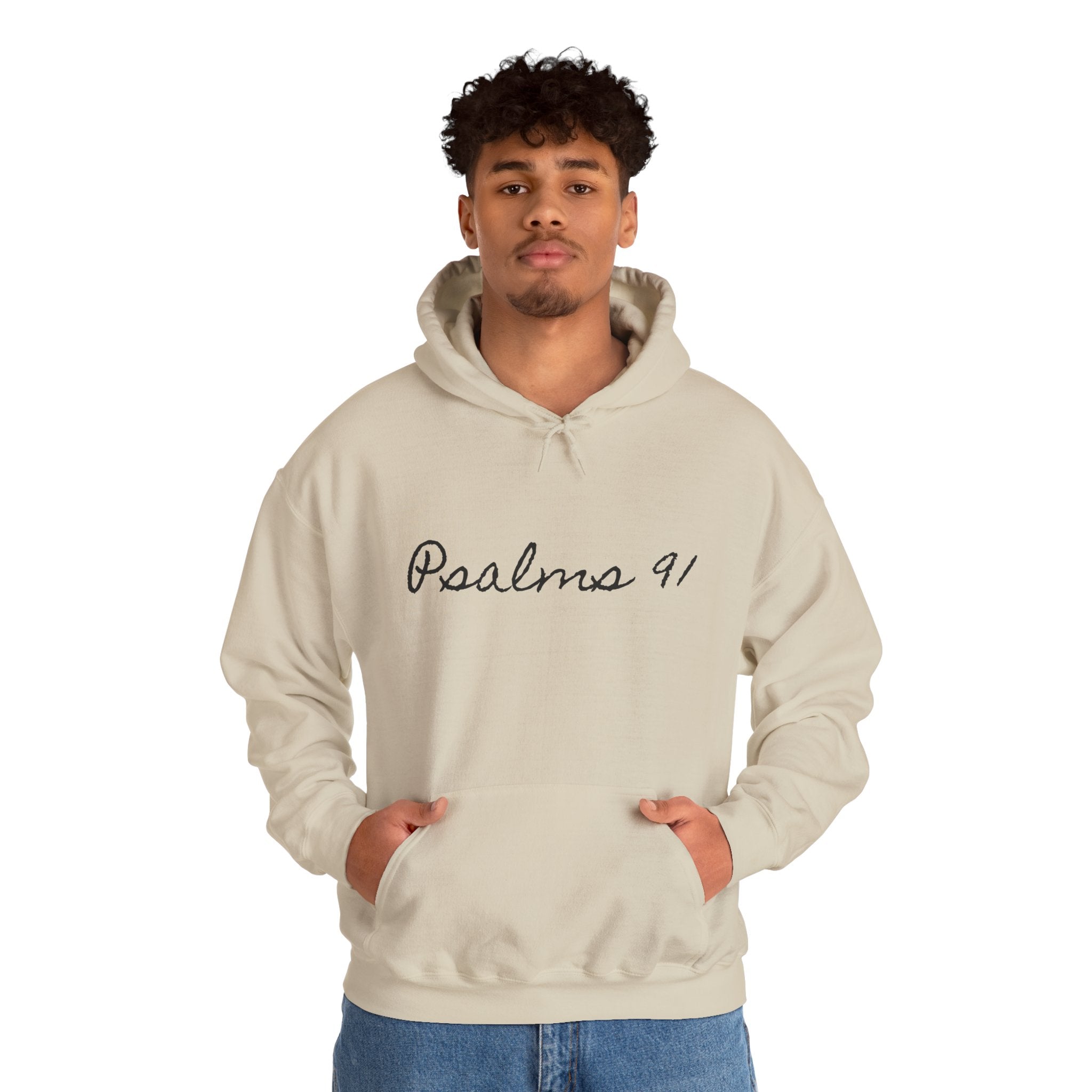 Psalms 91 Motivational Hooded Sweatshirt