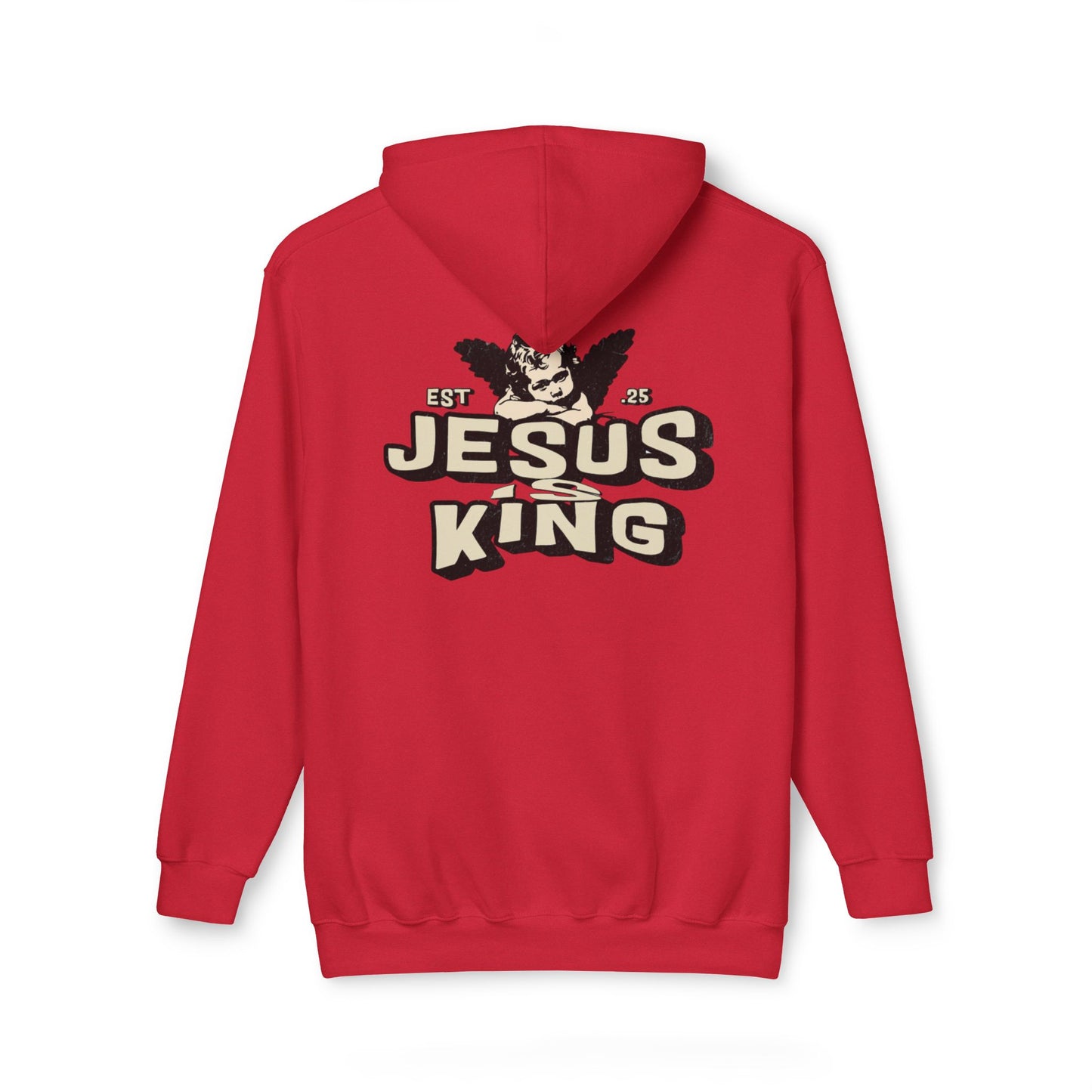 JESUS IS KING Unisex Hooded Sweatshirt