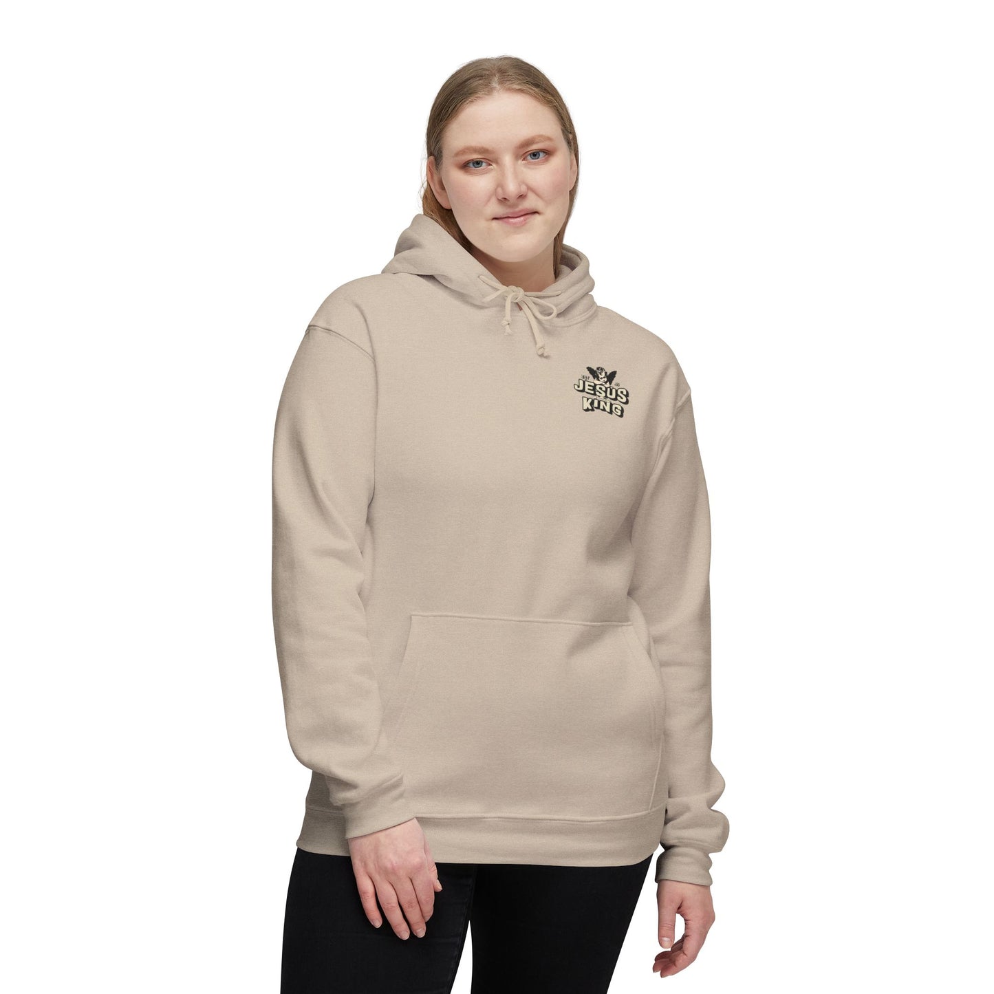 JESUS IS KING Unisex Hooded Sweatshirt