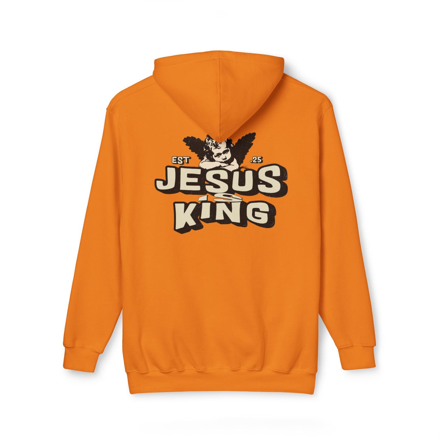 JESUS IS KING Unisex Hooded Sweatshirt