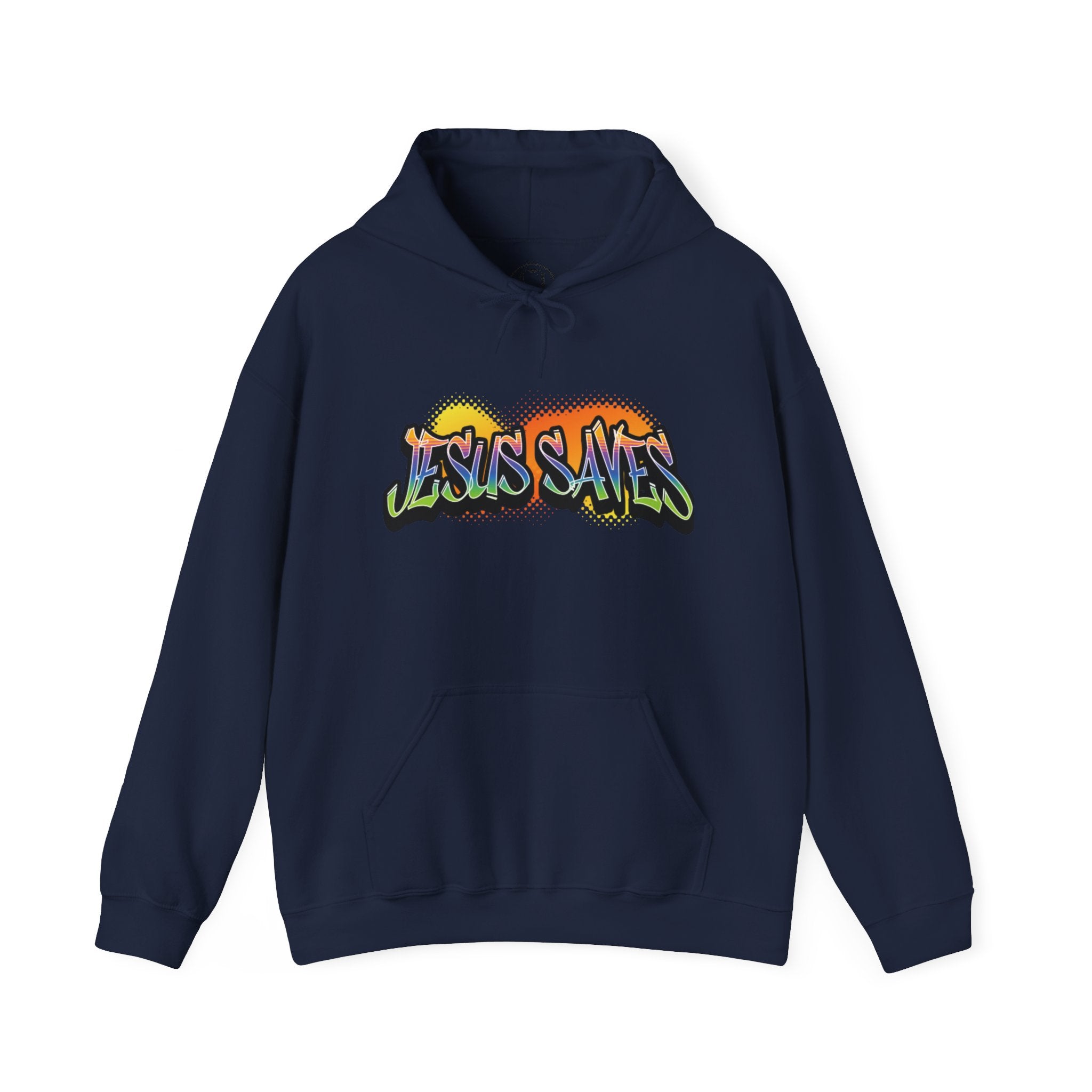 JESUS SAVES Motivational Hooded Sweatshirt