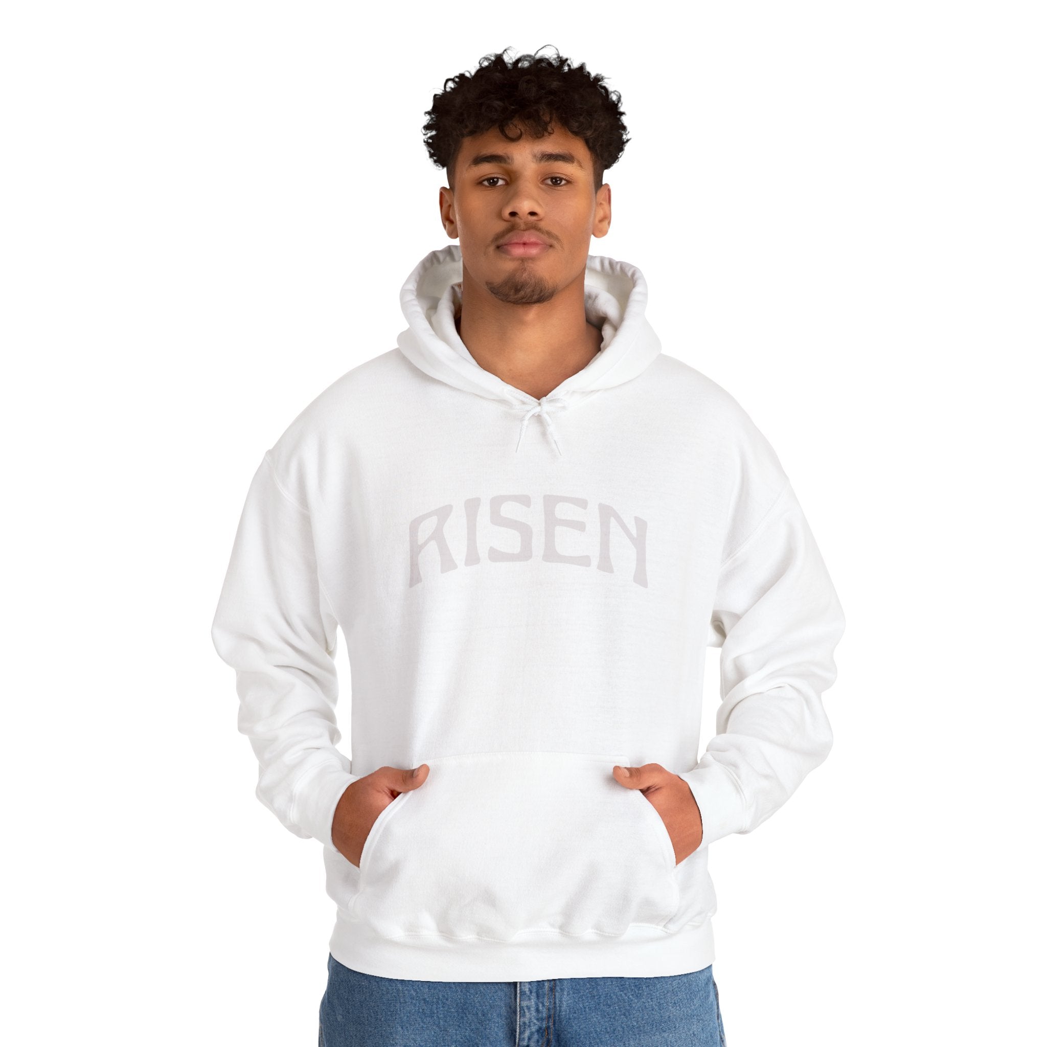 RISEN  Motivational Hooded Sweatshirt
