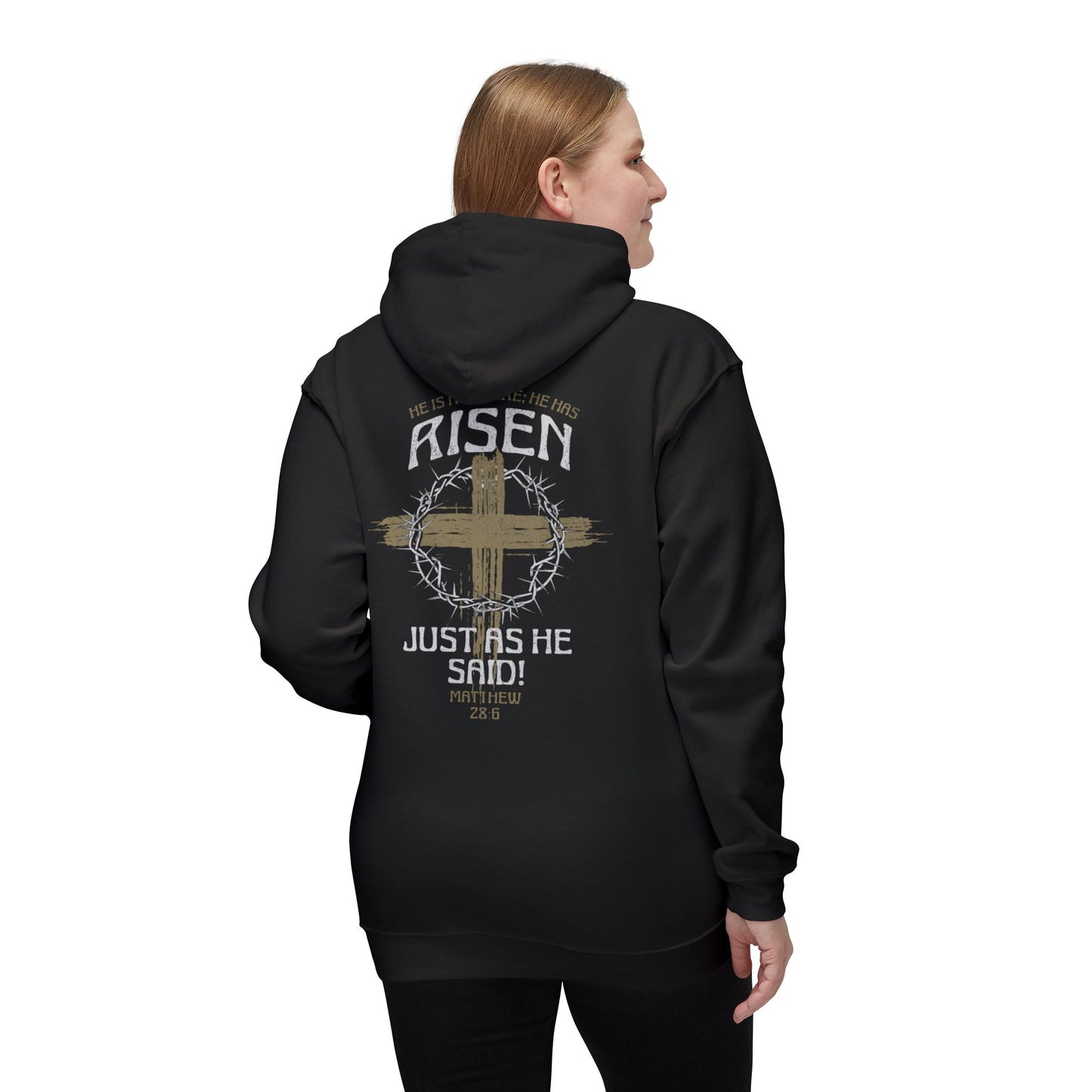 RISEN Unisex Hooded Sweatshirt