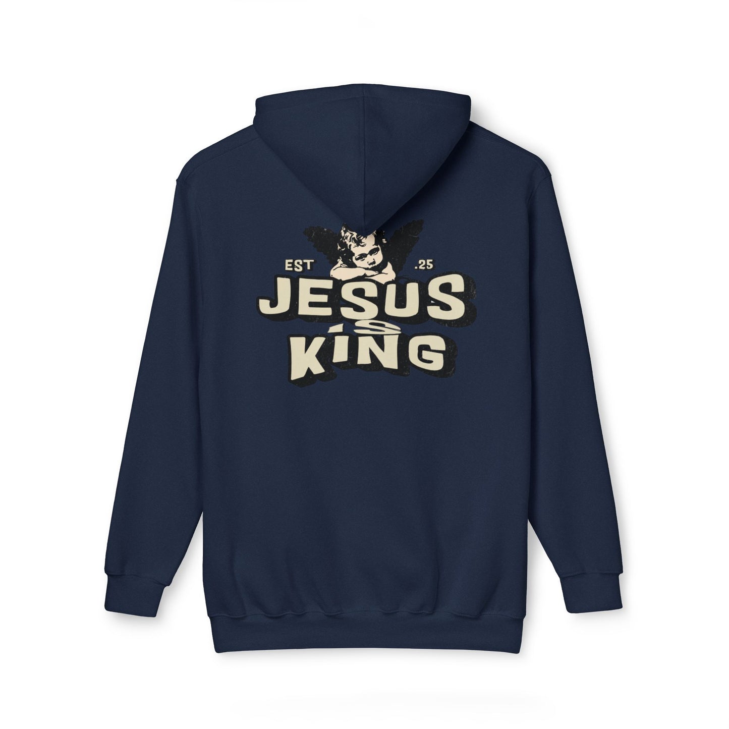 JESUS IS KING Unisex Hooded Sweatshirt