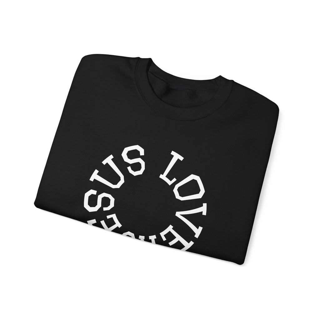 Jesus Lover Stylish Faith-Inspired Crewneck Sweatshirt