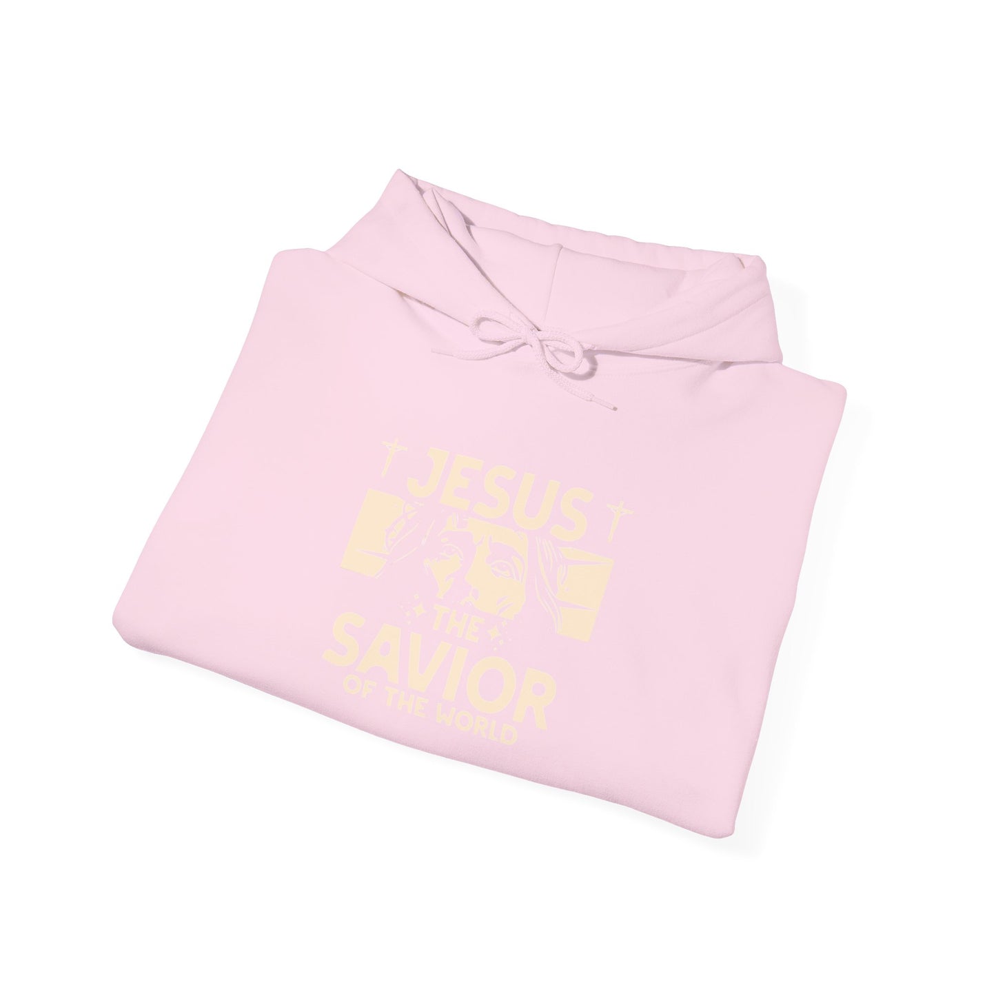 JESUS SAVIOR  Motivational Hooded Sweatshirt