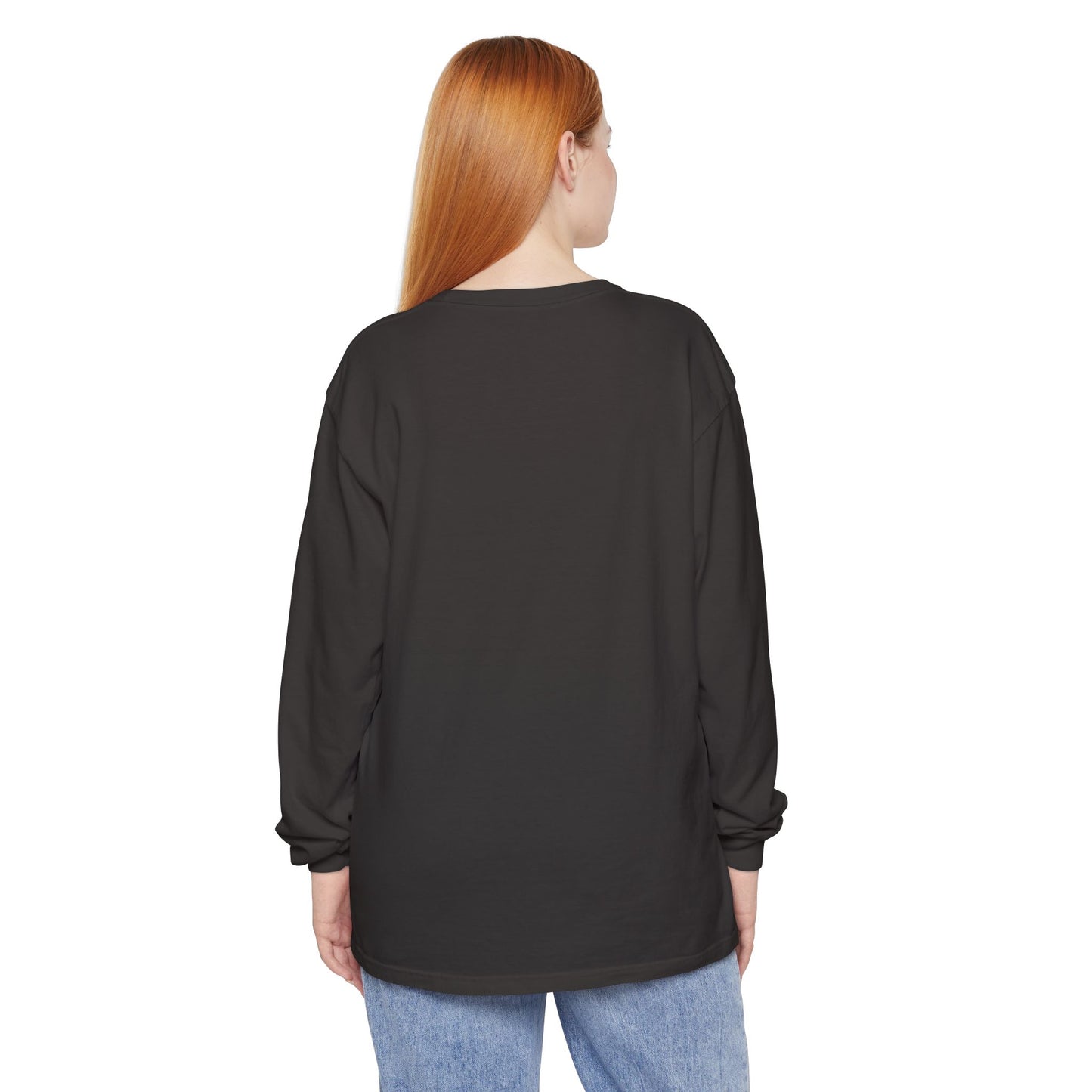 Send Me Garment-Dyed Long Sleeve Shirt - Here Am I! Send Me! Tee