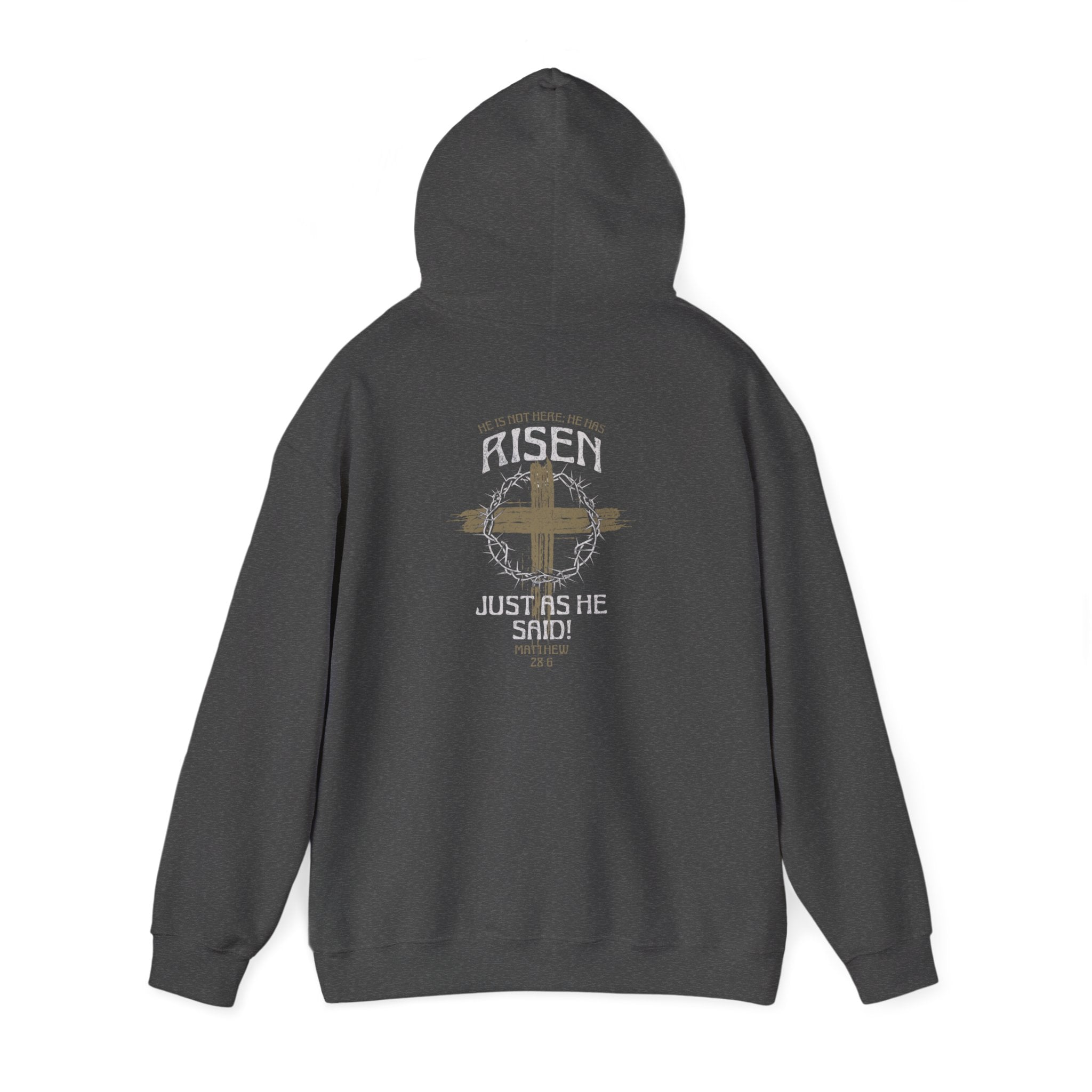 RISEN  Motivational Hooded Sweatshirt