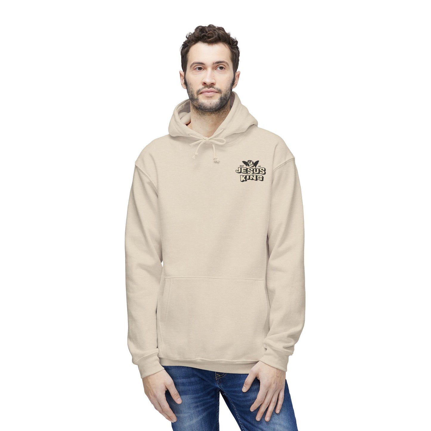 JESUS IS KING Unisex Hooded Sweatshirt