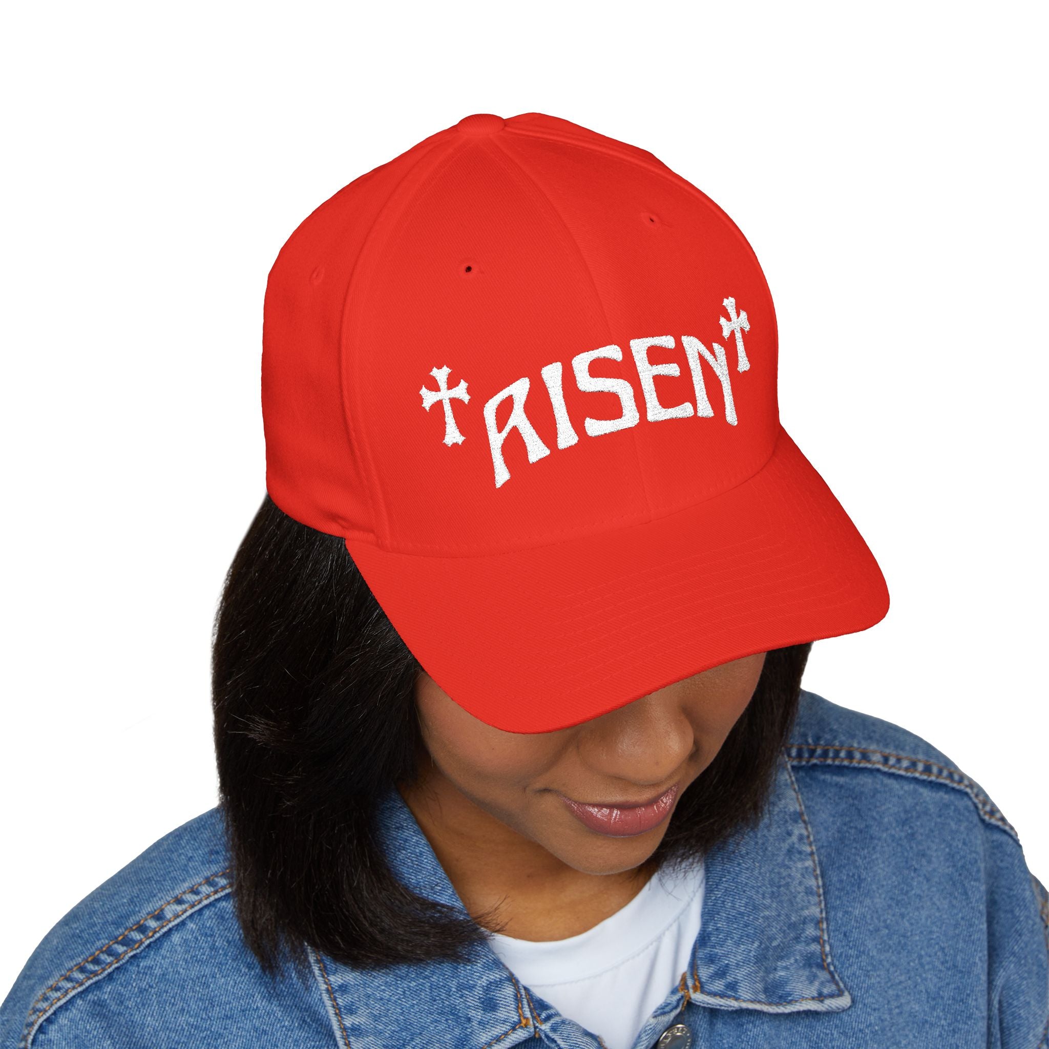 RISEN Embroidered Inspirational Cap