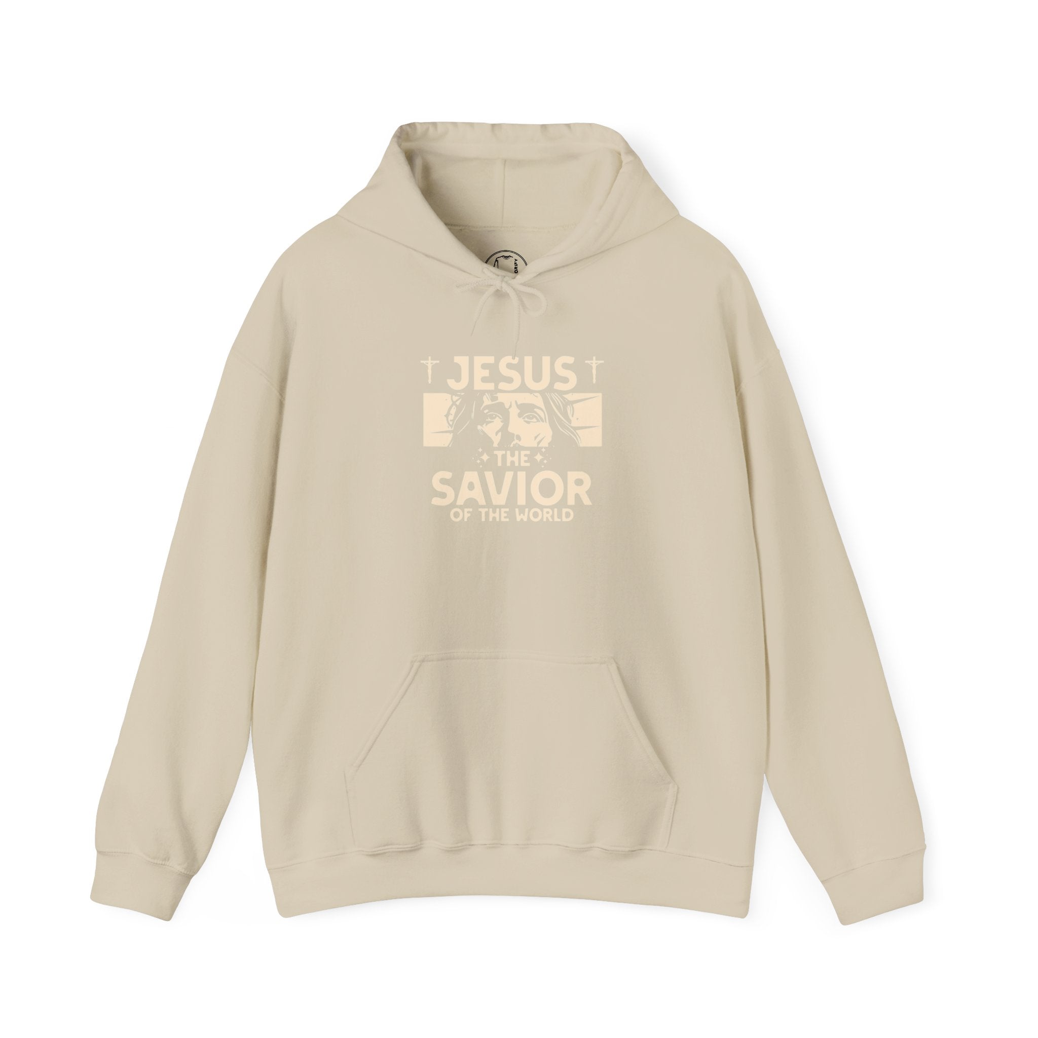 JESUS SAVIOR  Motivational Hooded Sweatshirt