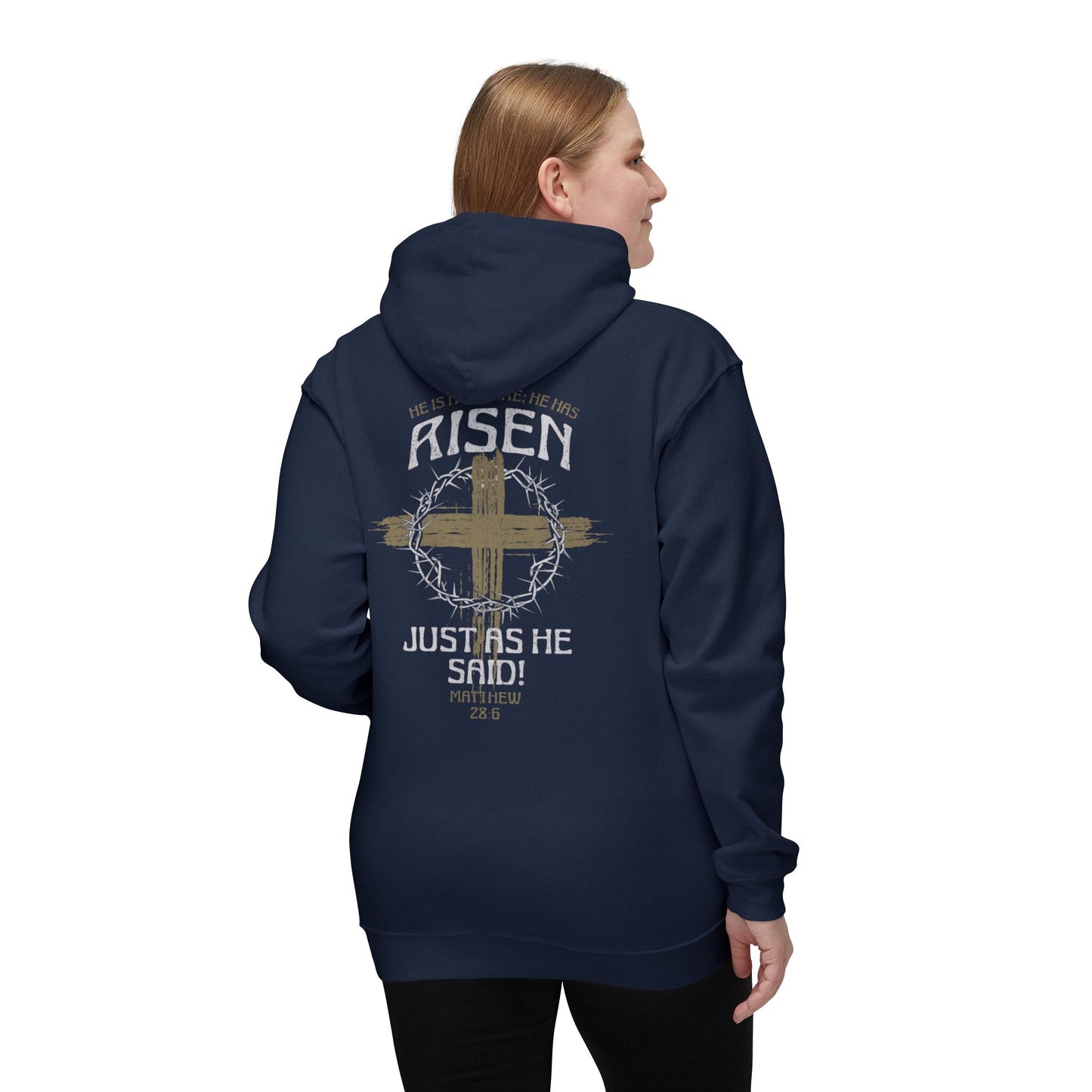 RISEN Unisex Hooded Sweatshirt