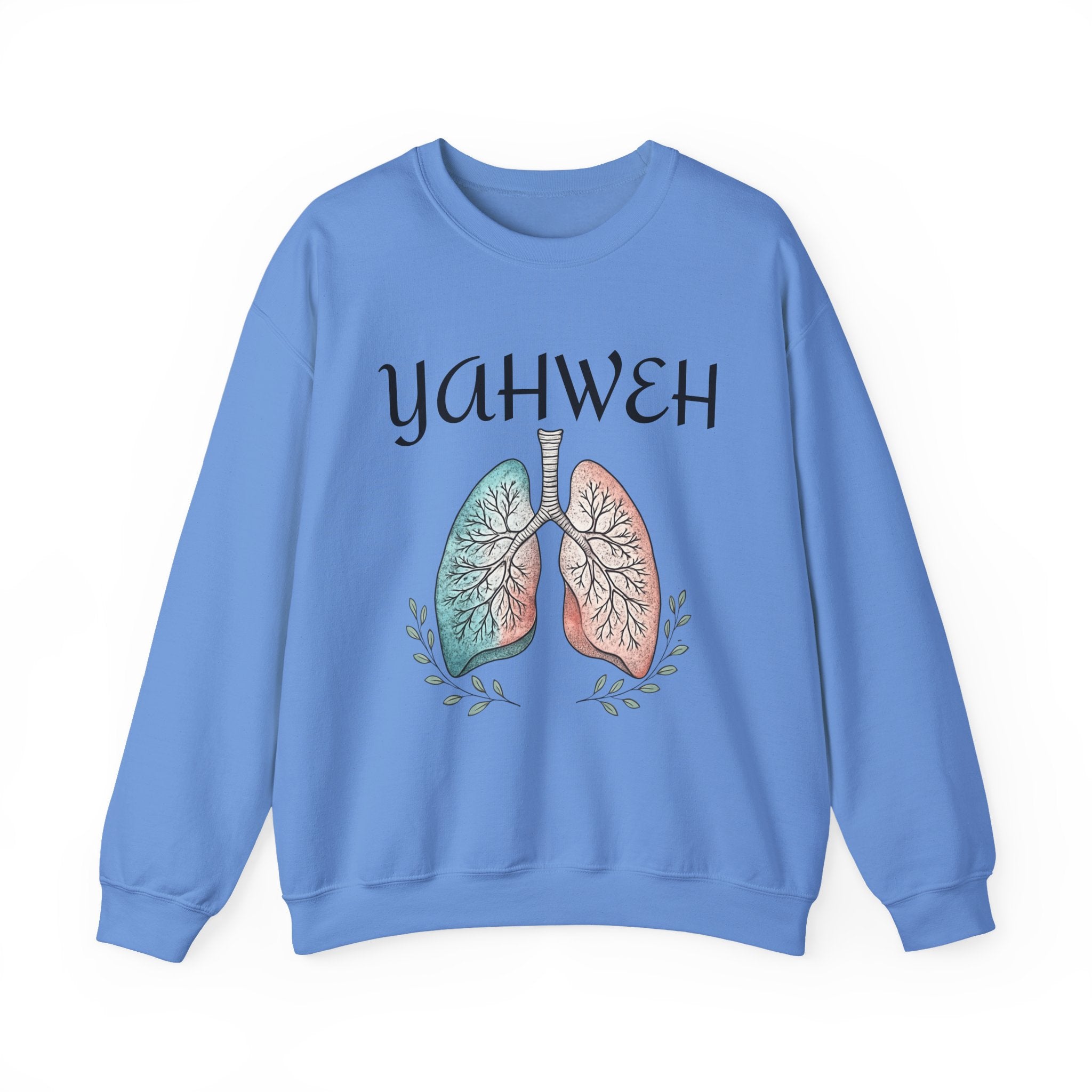 YAHWEH Faith-Inspired Crewneck Sweatshirt Various Colors