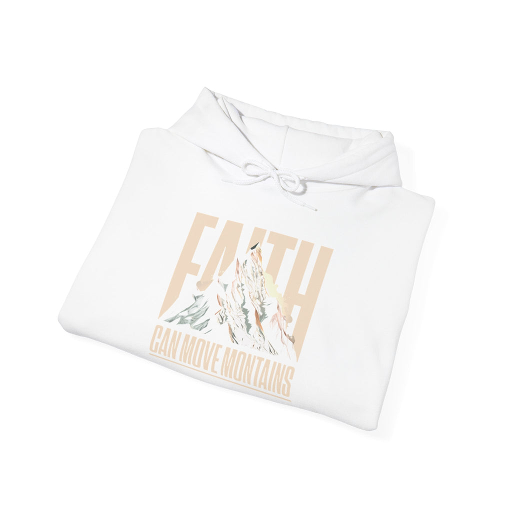 FATIH CAN MOVE MOUNTIANS Motivational Hooded Sweatshirt